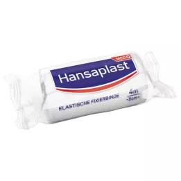 HANSAPLAST elastinė fiksavimo juosta su krepais 8 cmx4 m, 1 vnt