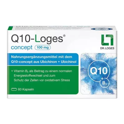 Q10-LOGES koncepcija 100 mg kapsulės, 60 vnt