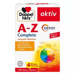DOPPELHERZ A-Z Complete Depot tabletės, 120 kapsulių