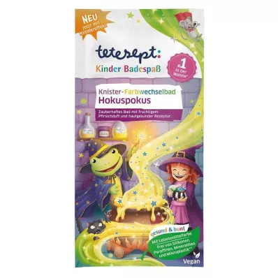 TETESEPT Vaikiška maudymosi pramoga - spalvą keičianti vonia Hocus Pocus, 45 g
