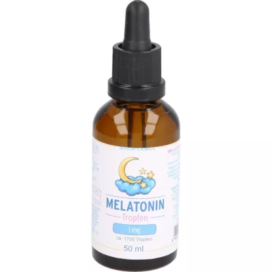 MELATONIN 1 mg/6 lašų, 50 ml