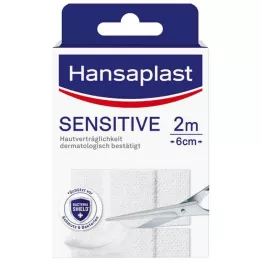 HANSAPLAST Jautrus hipoalerginis gipsas 6 cmx2 m, 1 vnt
