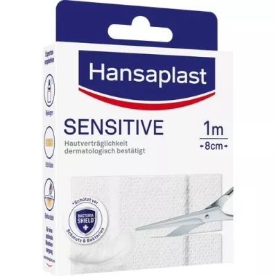 HANSAPLAST Jautrus hipoalerginis gipsas 8 cmx1 m, 1 vnt