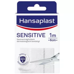 HANSAPLAST Jautrus hipoalerginis gipsas 6 cmx1 m, 1 vnt