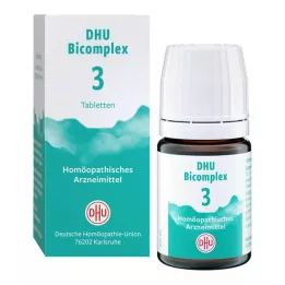 DHU Bicomplex 3 tabletės, 150 kapsulių