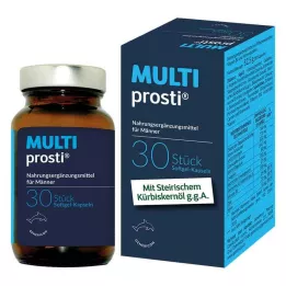 MULTIPROSTI Minkštųjų gelių kapsulės, 30 vnt