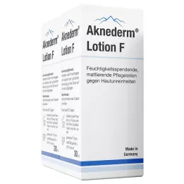 AKNEDERM Losjonas F, 2X30 ml