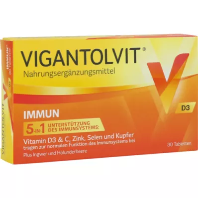 VIGANTOLVIT Imuninės plėvele dengtos tabletės, 30 vnt