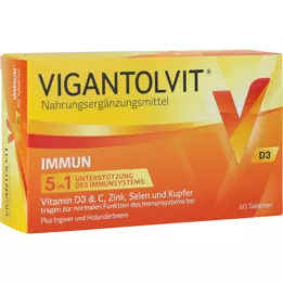 VIGANTOLVIT Imuninės plėvele dengtos tabletės, 60 vnt