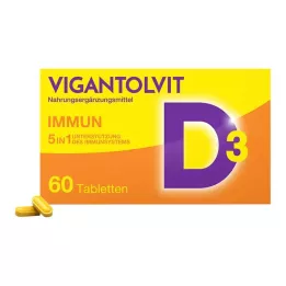 VIGANTOLVIT Imuninės plėvele dengtos tabletės, 60 vnt
