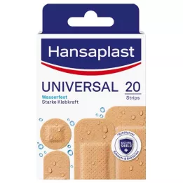 HANSAPLAST Universalios vandeniui atsparios gipso juostelės, 20 vnt
