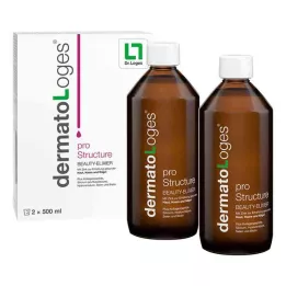 DERMATOLOGES proStructure geriamasis skystis, 2X500 ml