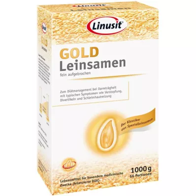 LINUSIT Auksiniai linų sėmenys, 1000 g