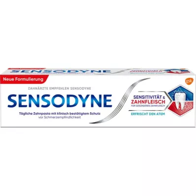 SENSODYNE Jautrumas &amp; Dantenų pasta, 75 ml