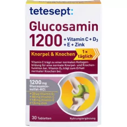 TETESEPT Gliukozaminas 1200 plėvele dengtų tablečių, 30 vnt