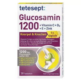 TETESEPT Gliukozaminas 1200 plėvele dengtų tablečių, 30 vnt