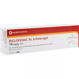 DICLOFENAC AL Skausmo gelis 10 mg/g, 150 g