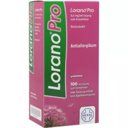 LORANOPRO 0,5 mg/ml geriamasis tirpalas, 100 ml