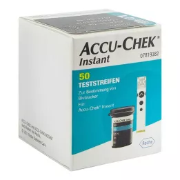 ACCU-CHEK Momentinių testų juostelės, 1X50 vnt