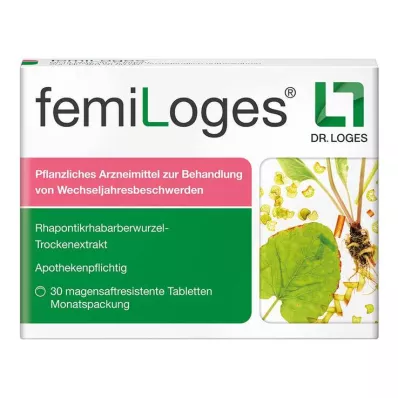 FEMILOGES enterinės dengtos tabletės, 30 vnt FEMILOGES enterinės dengtos tabletės, 30 vnt