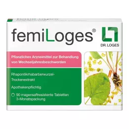 FEMILOGES enterinės dengtos tabletės, 90 vnt