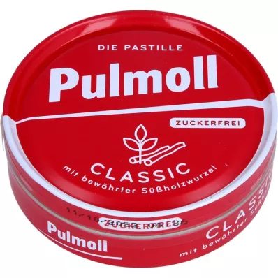 PULMOLL Klasikiniai saldainiai be cukraus, 50 g