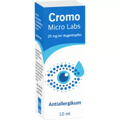 CROMO MICRO Labs 20 mg/ml akių lašai, 10 ml