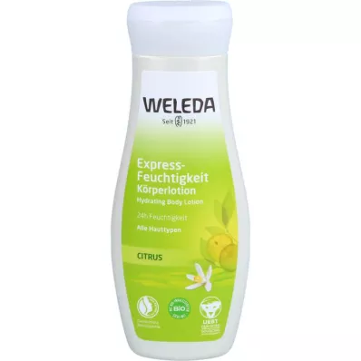 WELEDA Drėkinamasis kūno losjonas Citrus Express, 200 ml