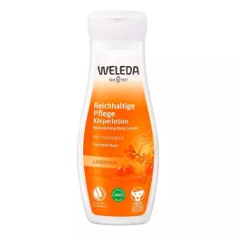 WELEDA Šaltalankių sodrios priežiūros kūno losjonas, 200 ml