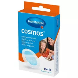 COSMOS Nudegimų pleistrai 43x68 mm, 8 vnt