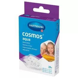 COSMOS vandens gipso juostelės, 3 dydžiai, 20 vnt