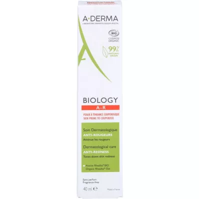 A-DERMA Biology dermatologinė priemonė nuo raudonio, 40 ml