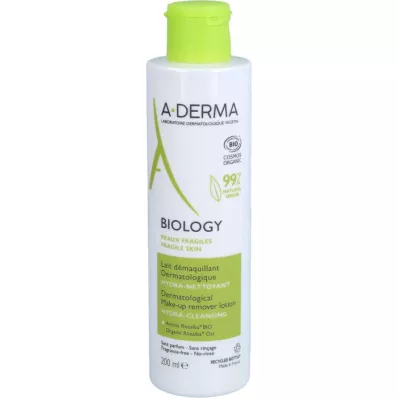 A-DERMA Biologinis makiažo šalinimo losjonas, 200 ml