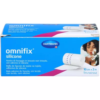 OMNIFIX Silikono fiksavimo vata 10 cmx2 m, 1 vnt