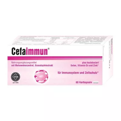 CEFAIMMUN Kietosios kapsulės, 60 vnt CEFAIMMUN Kietosios kapsulės, 60 vnt