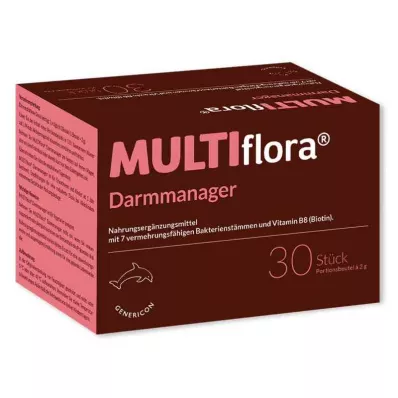 MULTIFLORA Bowel Manager paketėlis, 30 vnt