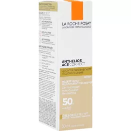 ROCHE-POSAY Anthelios Age Correct tonuotas kremas.LSF 50, 50 ml