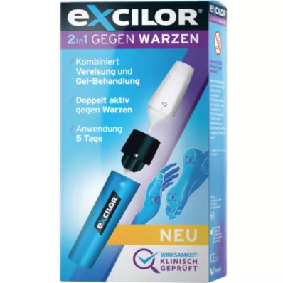 EXCILOR 2in1 nuo karpų kombinuota pakuotė, 1 P