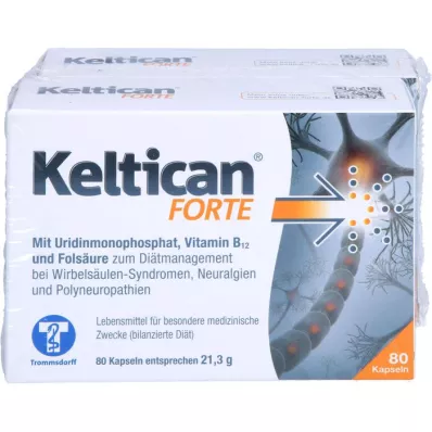 KELTICAN forte kapsulės, 2X80 vnt