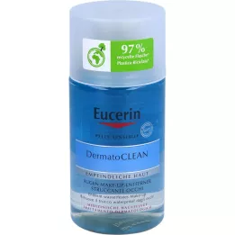 EUCERIN DermatoCLEAN akių makiažo valiklis, 125 ml