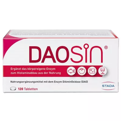 DAOSIN Tabletės, 120 vnt DAOSIN Tabletės, 120 vnt