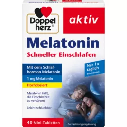 DOPPELHERZ Melatonino tabletės, 40 vnt