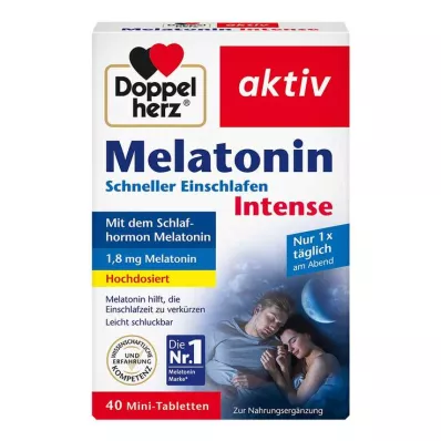 DOPPELHERZ Melatonino tabletės, 40 vnt