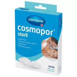 COSMOPOR Sterilus žaizdų tvarstis 8x10 cm OTC, 5 vnt