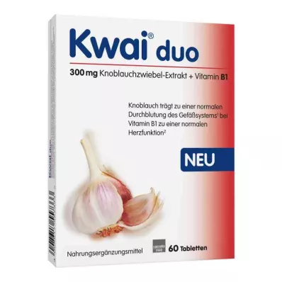 KWAI duo tabletės, 60 vnt KWAI duo tabletės, 60 vnt