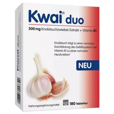 KWAI duo tabletės, 180 vnt KWAI duo tabletės, 180 vnt
