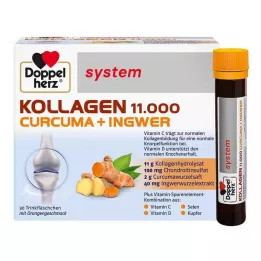 DOPPELHERZ Kolagenas 11.000 Curcuma+Ingw.system TRA, 30X25 ml