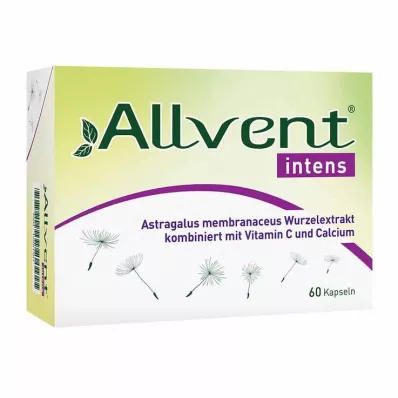 ALLVENT intensyvios kapsulės, 60 kapsulių