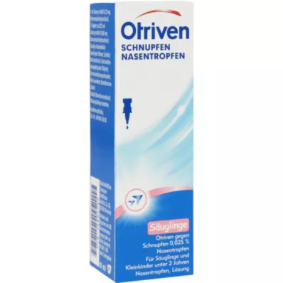 OTRIVEN nuo peršalimo 0,025% nosies lašai, 10 ml