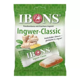 IBONS Imbieriniai saldainiai Ginger Classic Chewy, 92 g